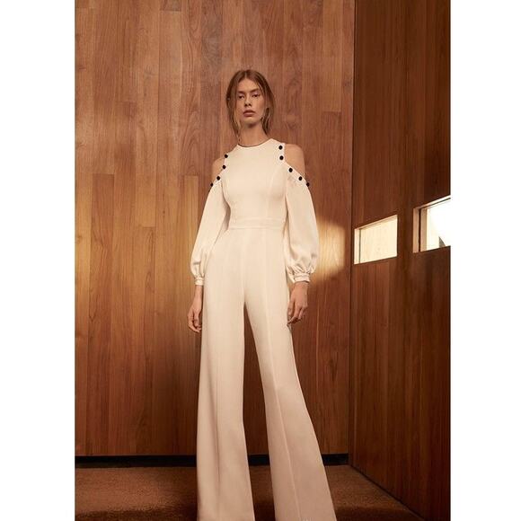 Alexis Easton Jumpsuit White - Picture 5 of 11